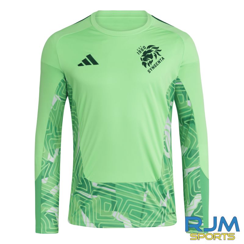 Syngenta Juveniles FC Home Goalkeeper Adidas Tiro 26 Competition GK LS Jersey Lime Burst