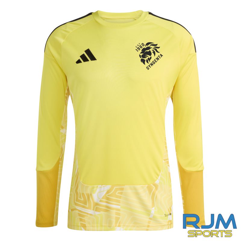 Syngenta Juveniles FC Tournament Kit Goalkeeper Adidas Tiro 26 Competition GK LS Jersey Bright Yellow