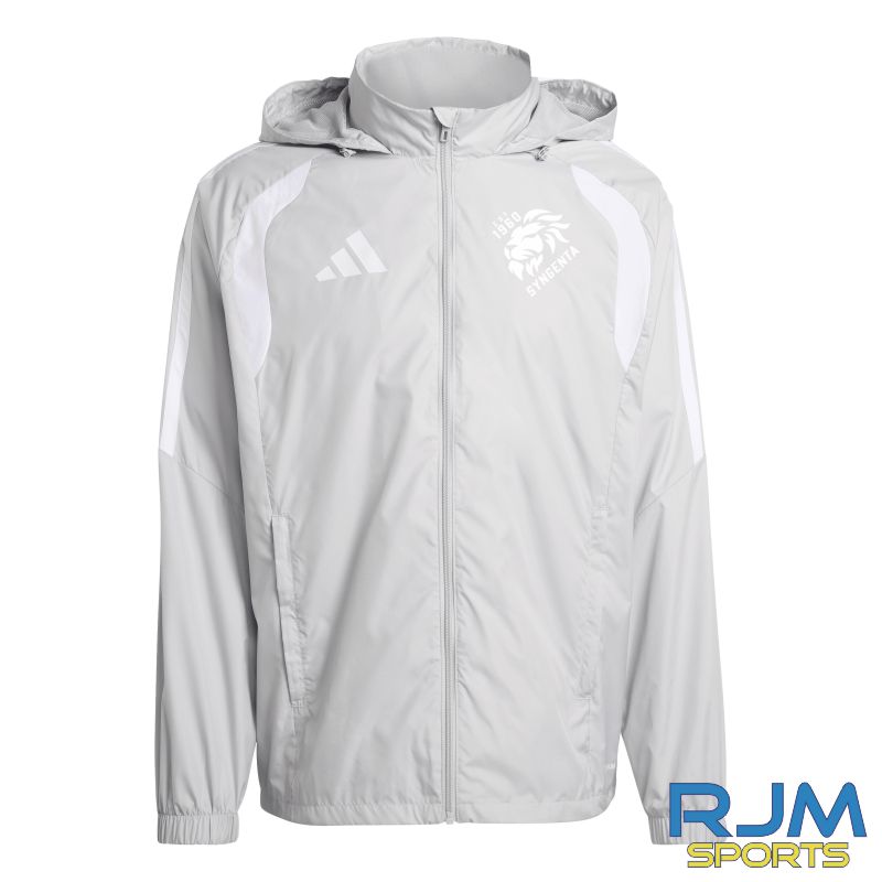 Syngenta Juveniles FC Adidas Tiro 26 League Windbreaker Grey/White