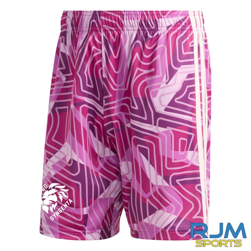 Syngenta Juveniles FC Away Goalkeeper Adidas Tiro 26 Competition GK Shorts Flash Pink