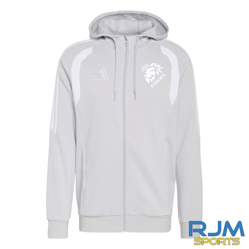 Syngenta Juveniles FC Off Pitch Adidas Tiro 26 League Full Zip Hoodie Grey/White