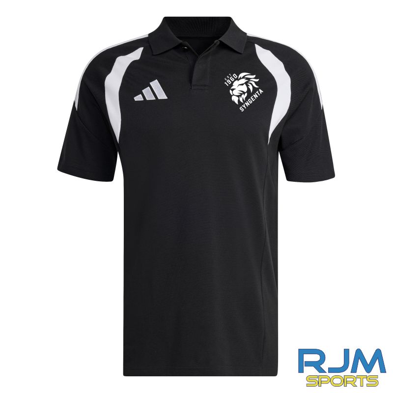 Syngenta Juveniles FC Off Pitch Adidas Tiro 26 League Polo Black/White