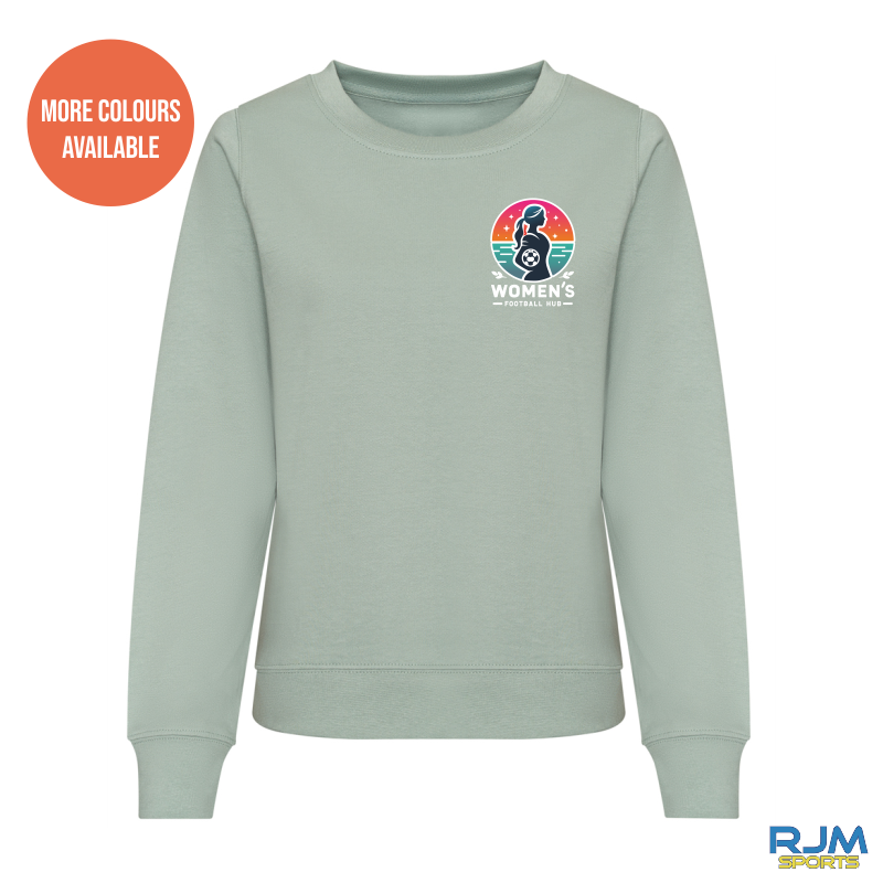 Women's Football Hub AWDis Sweatshirt - Large Front Logo
