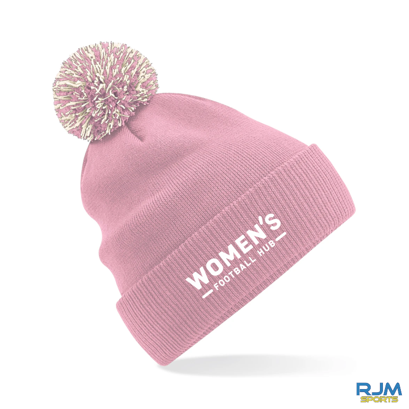 Women's Football Hub Beechfield Bobble Hat
