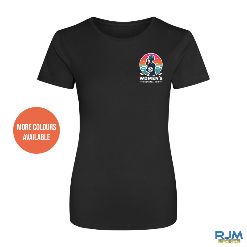 Women's Football Hub AWDis Cool T-shirt - Small Logo