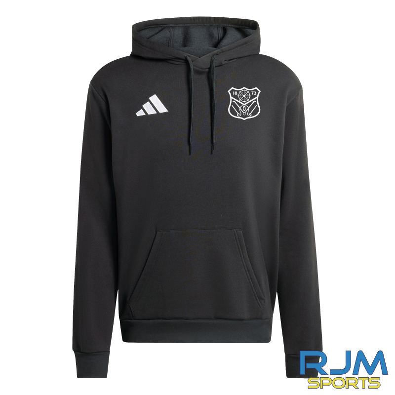 Camelon Bowling Club Adidas Entrada 26 Hoodie Black