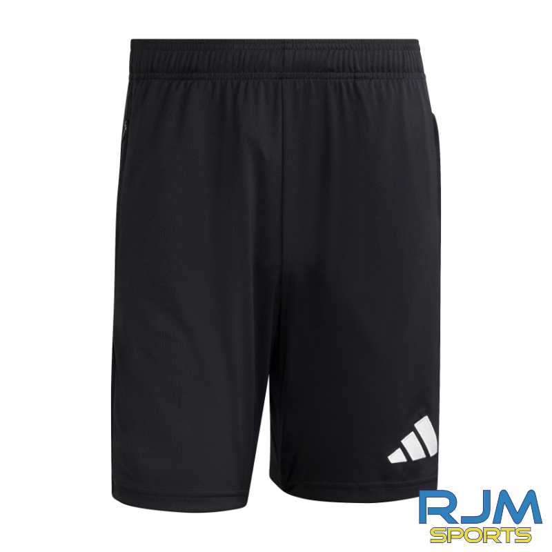 Camelon Bowling Club Adidas Entrada 26 Training Shorts Black