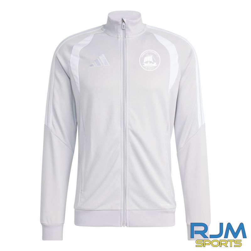 Camelon Juniors FC Adidas Tiro 26 League Training Jacket Grey