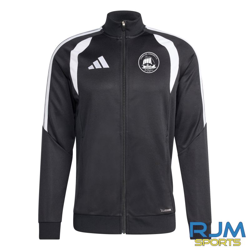 Camelon Juniors FC Adidas Tiro 26 League Training Jacket Black