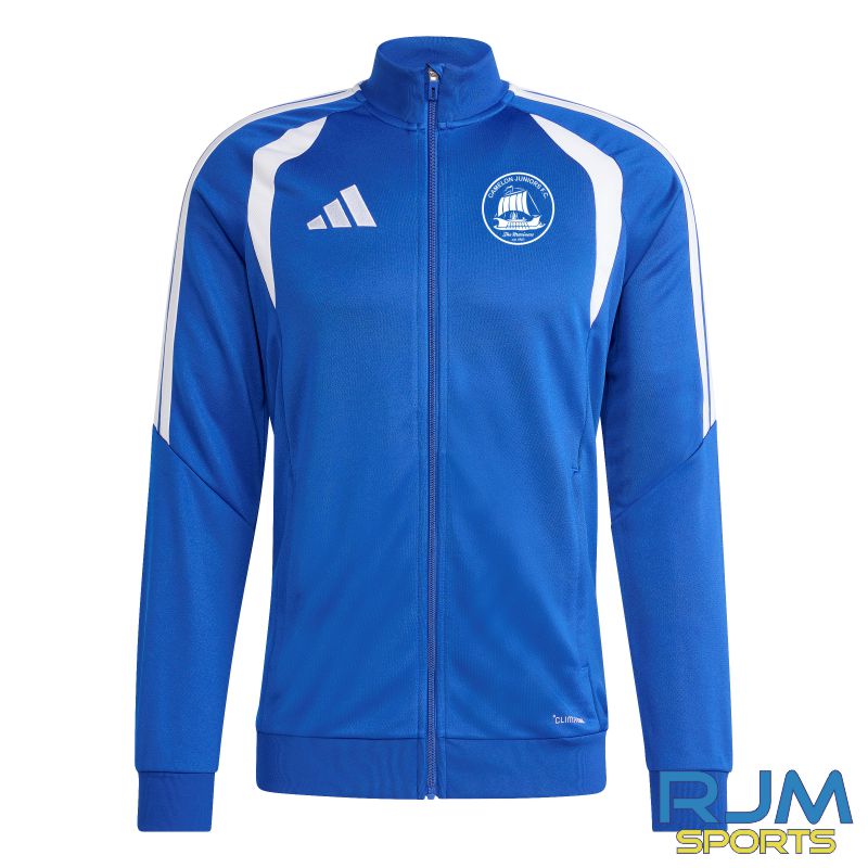 Camelon Juniors FC Adidas Tiro 26 League Training Jacket Royal Blue