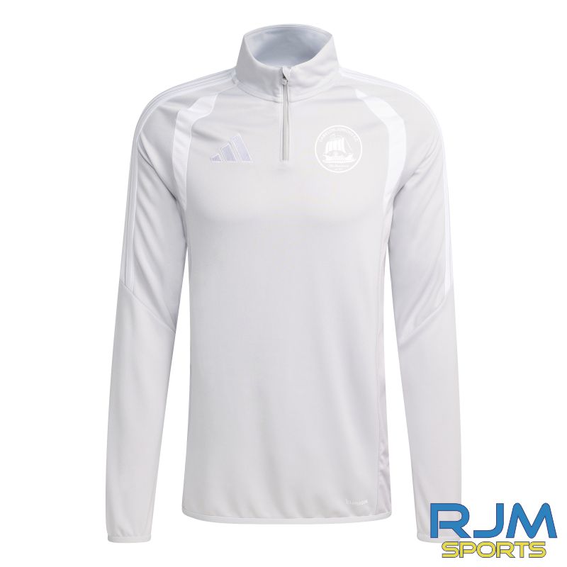 Camelon Juniors FC Adidas Tiro 26 League Training Top Grey