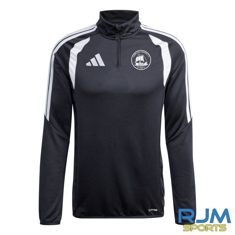 Camelon Juniors FC Adidas Tiro 26 League Training Top Black