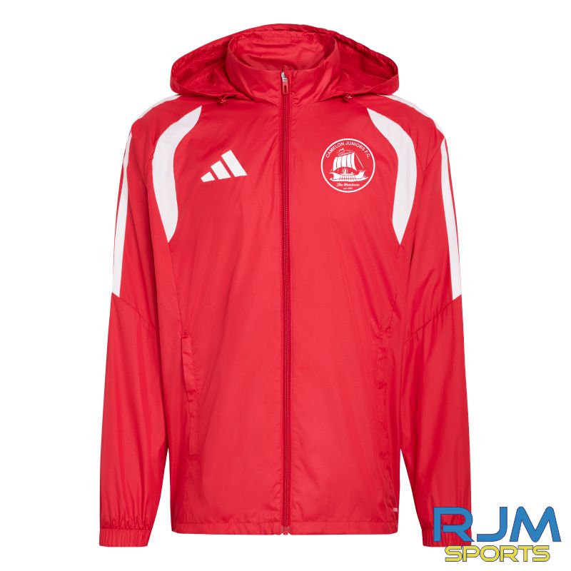 Camelon Juniors FC Adidas Tiro 26 League Windbreaker Red