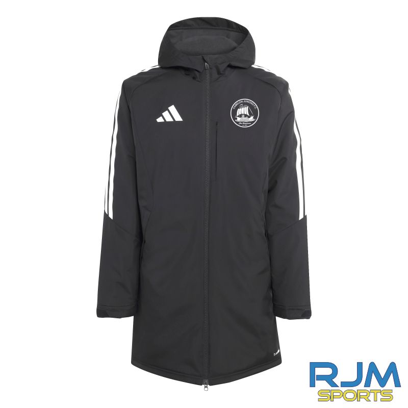 Camelon Juniors FC Adidas Tiro 26 League Stadium Parka Black
