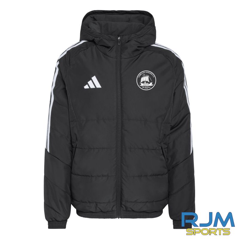 Camelon Juniors FC Adidas Tiro 26 League Winter Jacket Black