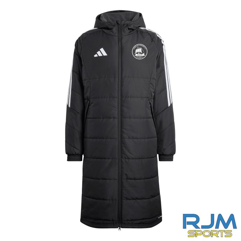 Camelon Juniors FC Adidas Tiro 26 League Long Coat Black