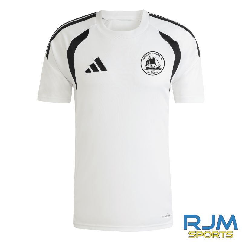Camelon Juniors FC Adidas Tiro 26 League Jersey White