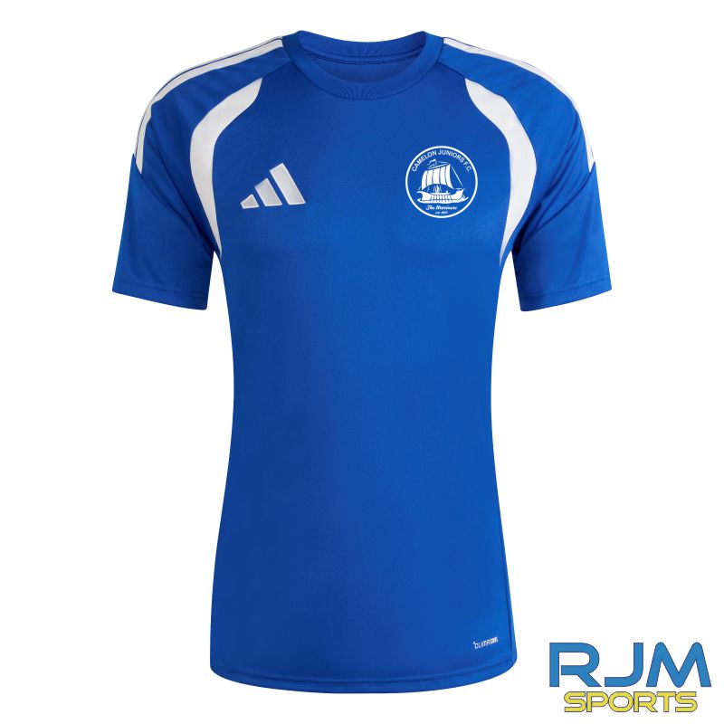 Camelon Juniors FC Adidas Tiro 26 League Jersey Royal Blue