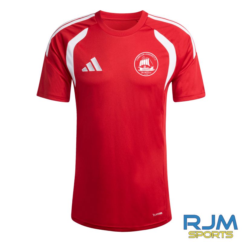 Camelon Juniors FC Adidas Tiro 26 League Jersey Red
