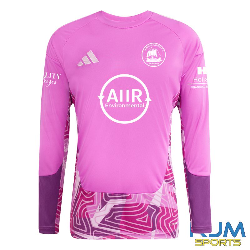 Camelon Juniors FC Away Adidas Tiro 26 Competition Goalkeeper LS Jersey Flash Pink