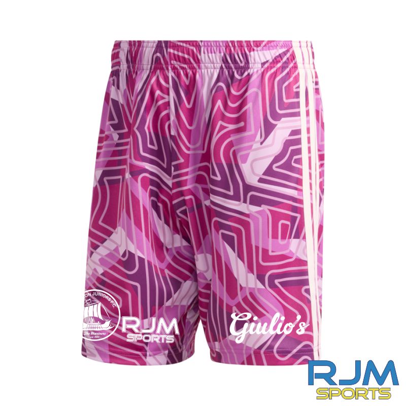 Camelon Juniors FC Away Adidas Tiro 26 Competition Goalkeeper Short Flash Pink