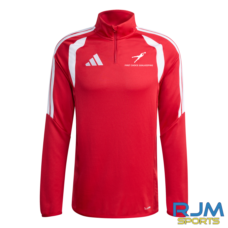 First Choice Goalkeeping Adidas Tiro 26 League 1/4 Zip Red/White