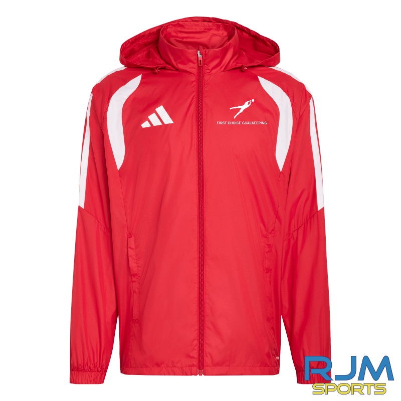 First Choice Goalkeeping Adidas Tiro 26 League Windbreaker Red