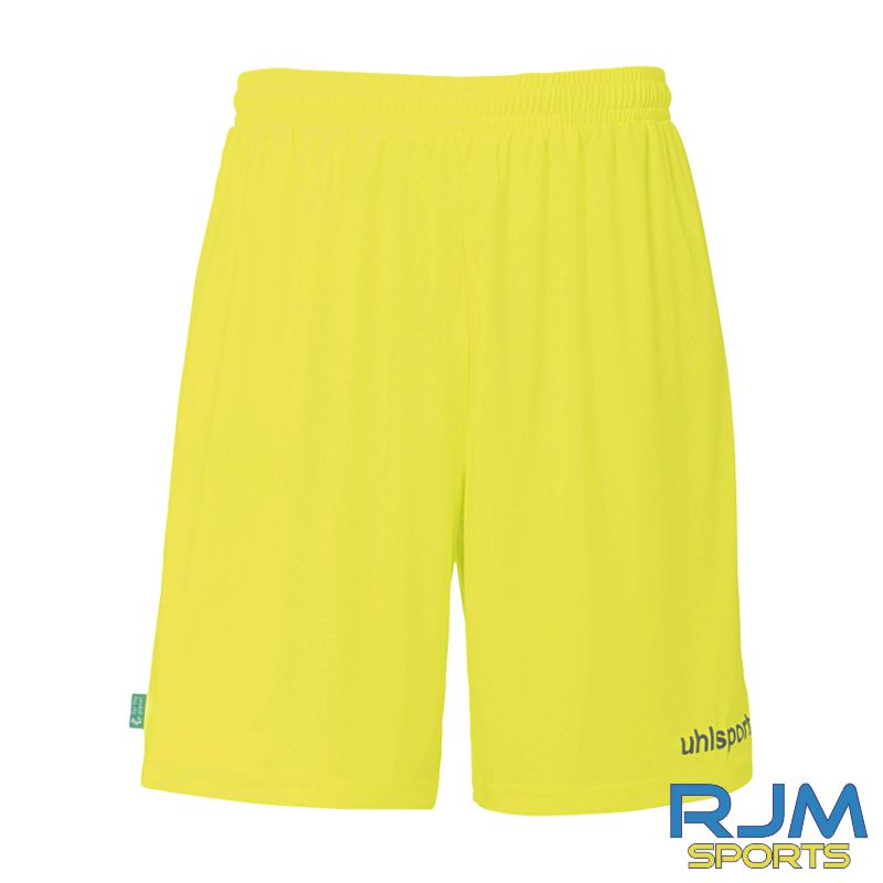 Linlithgow Rose Community FC Home Goalkeeper Uhlsport Centre Basic Short Fluo Yellow