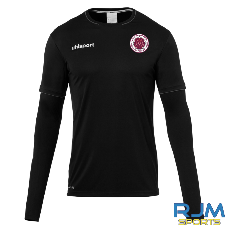 Linlithgow Rose Community FC Away Uhlsport Save Goalkeeper Shirt Black