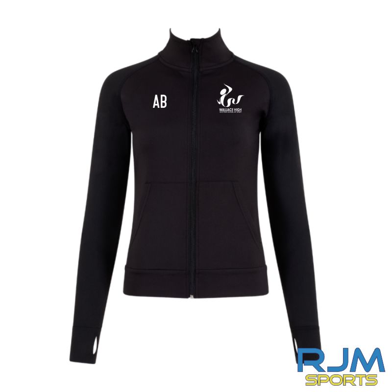 Wallace High School - School of Dance - Full Zip Dance Jacket Black