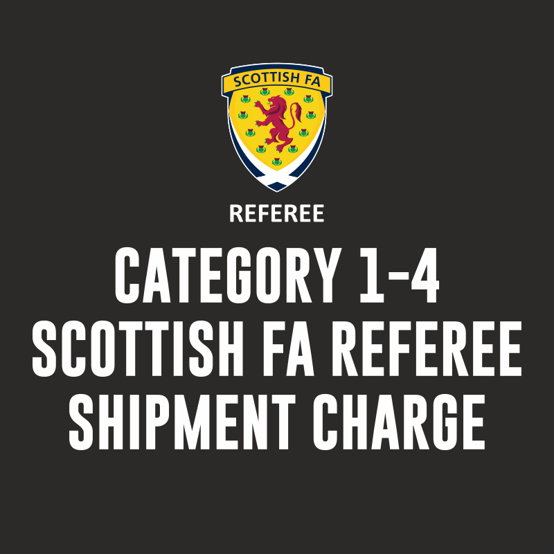 Category 1-4 Scottish FA Referee Shipment Charge