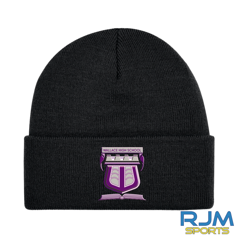 Wallace High School PE Kit - Beechfield Cuffed Beanie