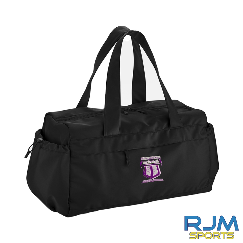 Wallace High School PE Kit - Quadra Holdall Black