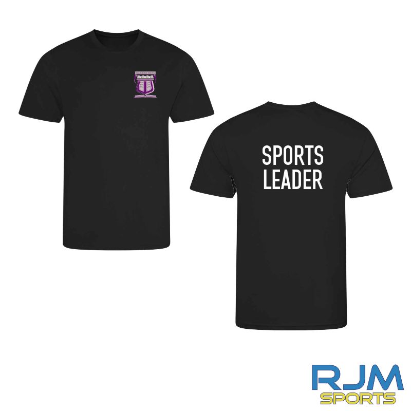 Wallace High School PE Kit - Sports Leader - AWDis Cool T-Shirt - Black