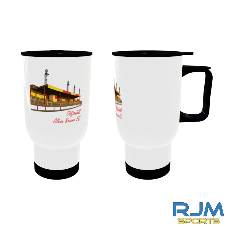 Albion Rovers FC Stand Travel Mug