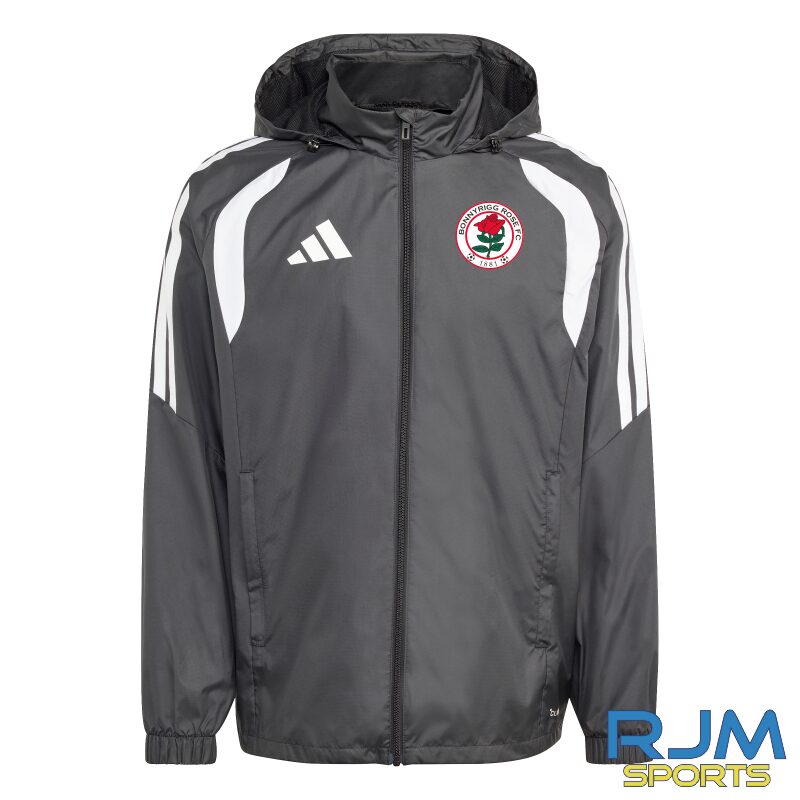 Bonnyrigg Rose FC Adidas Tiro 26 League Windbreaker Black