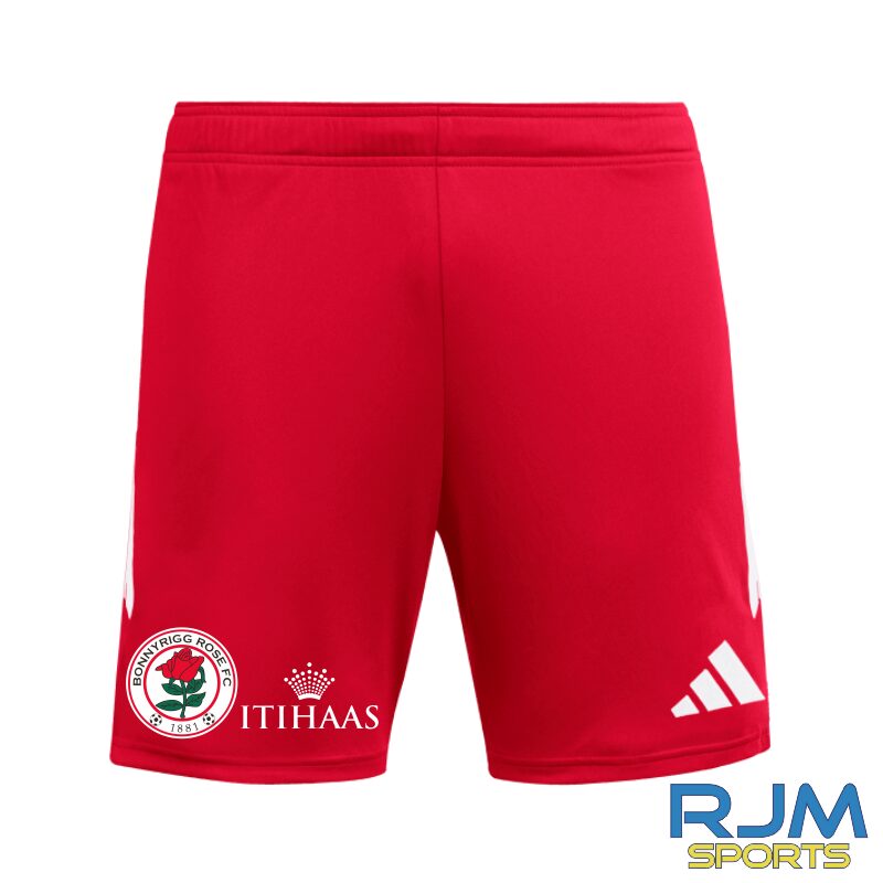 Bonnyrigg Rose FC Home Adidas Tiro 26 League Short Red/White