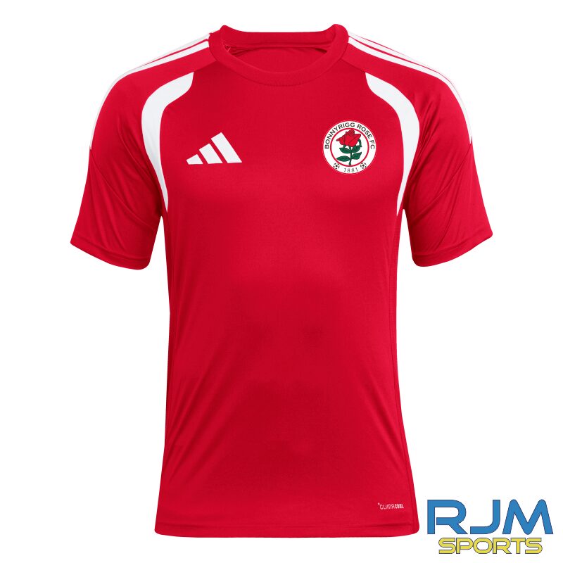 Bonnyrigg Rose FC Adidas Tiro 26 League Jersey Red