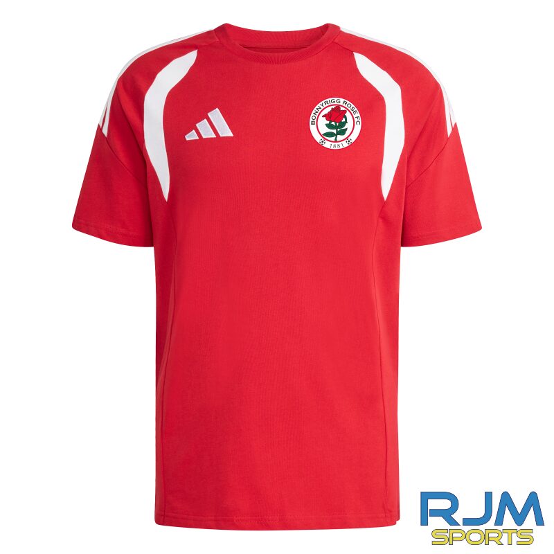 Bonnyrigg Rose FC Adidas Tiro 26 League Tee Red