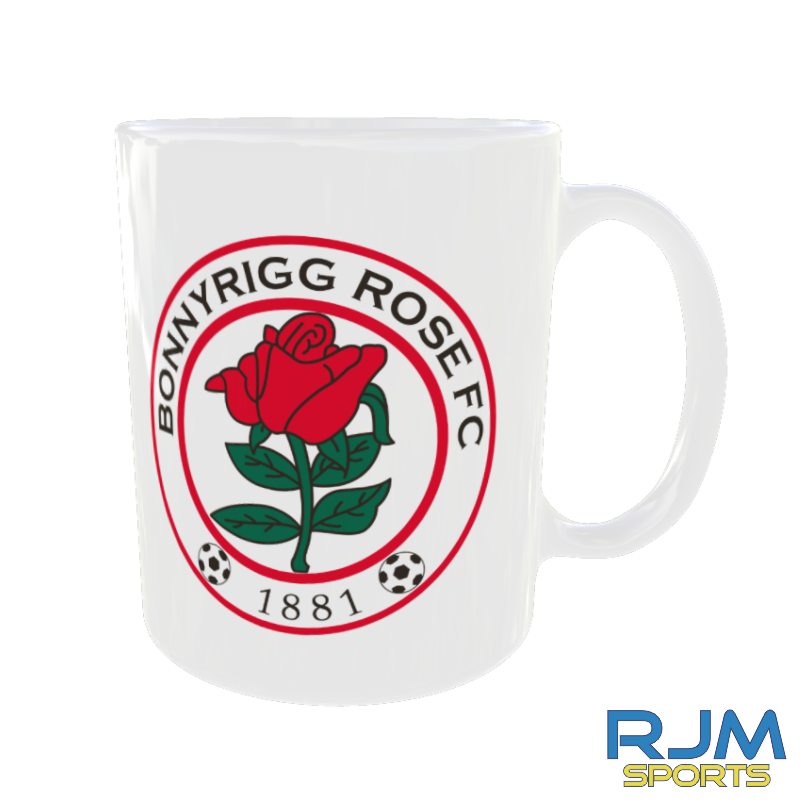Bonnyrigg Rose FC Sublimated Badge Mug