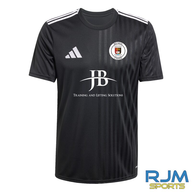 Bo'ness United FC Away Adidas Campeon 25 Jersey Black