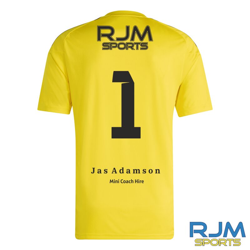 Bo'ness United FC Away Goalkeeper Adidas Tiro 26 League Jersey Yellow/Black - Image 3