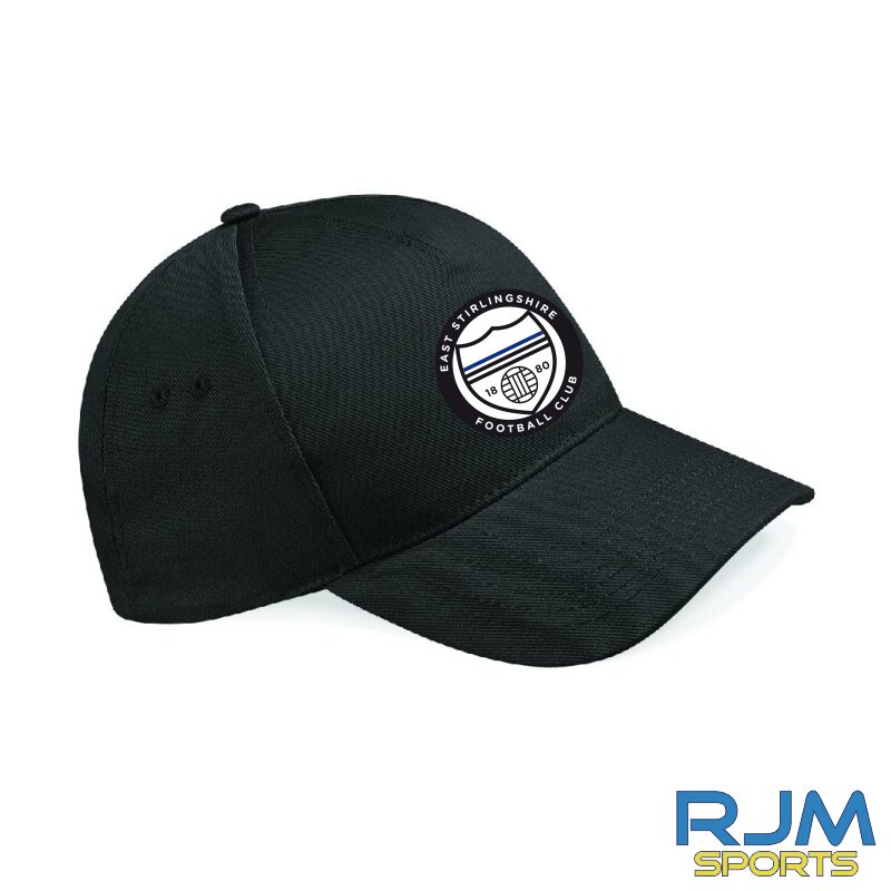 East Stirlingshire FC Cap Black
