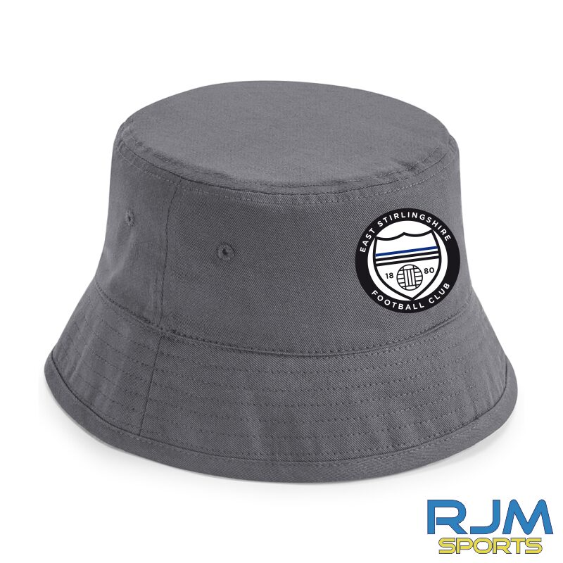 East Stirlingshire FC Cotton Bucket Hat Grey