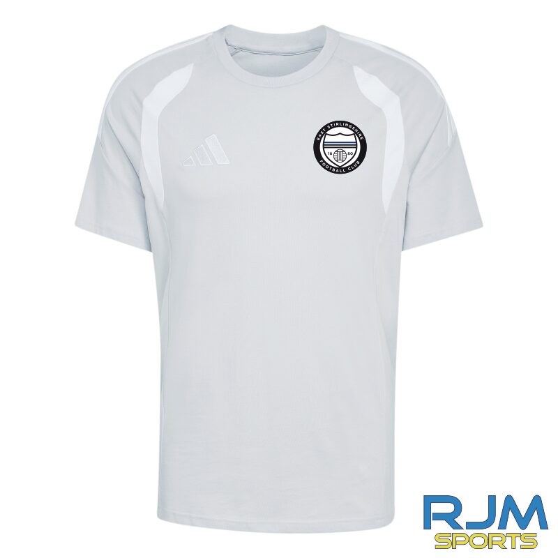 East Stirlingshire FC Adidas Tiro 26 League Tee Grey