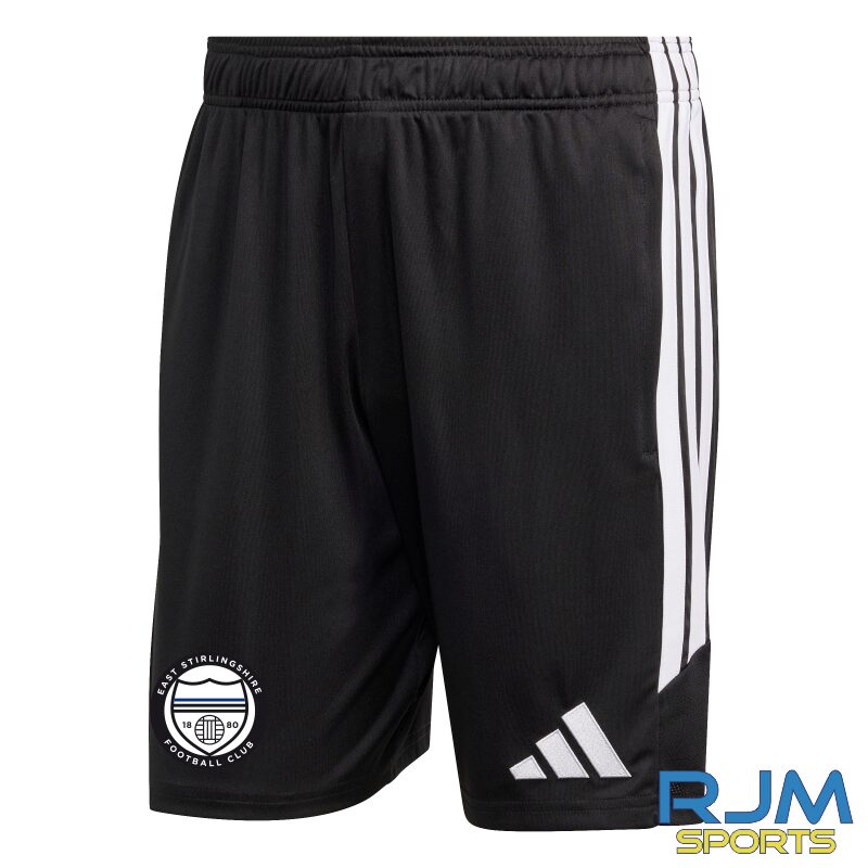 East Stirlingshire FC Adidas Tiro 26 League Training Short Black