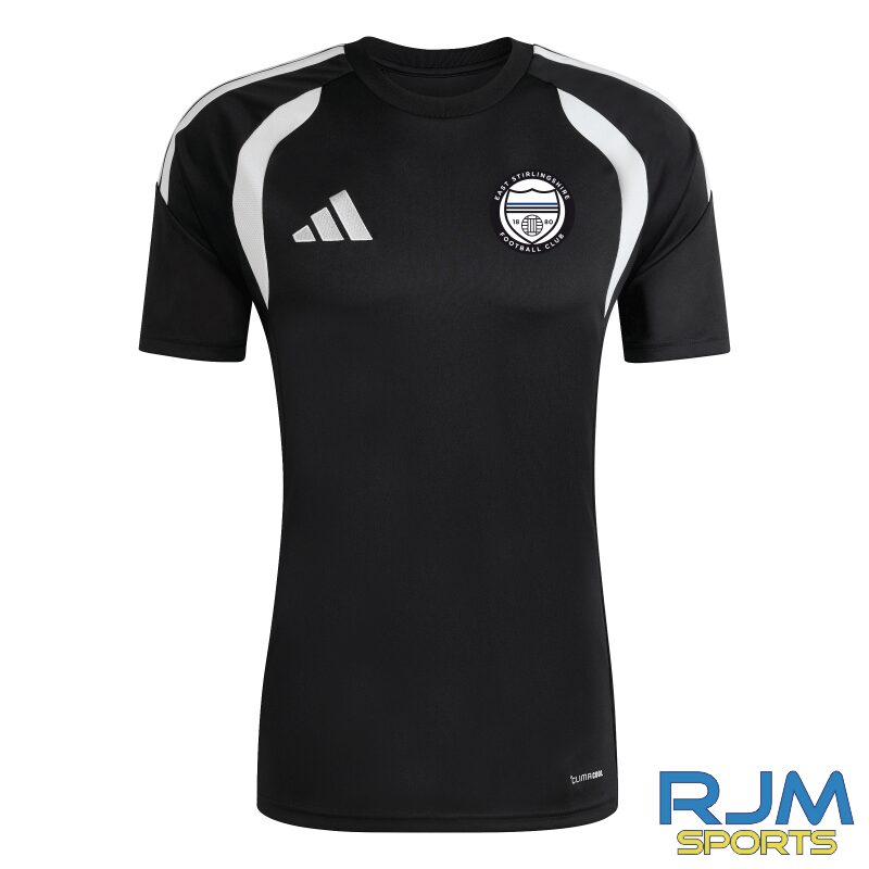 East Stirlingshire FC Adidas Tiro 26 League Jersey Black