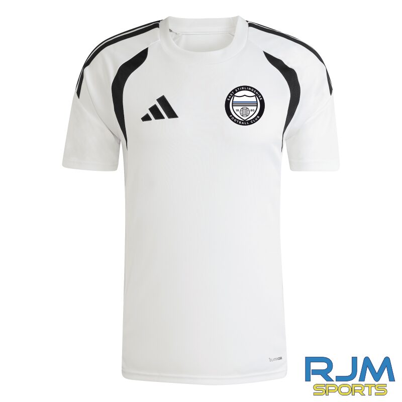 East Stirlingshire FC Adidas Tiro 26 League Jersey White