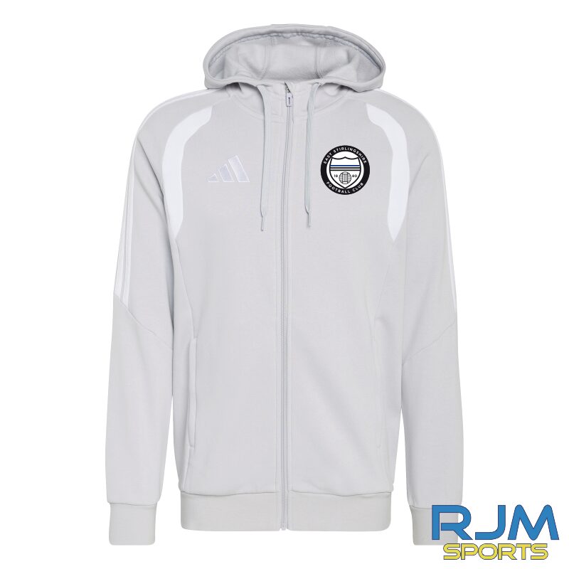 East Stirlingshire FC Adidas Tiro 26 League Full Zip Hoodie Grey