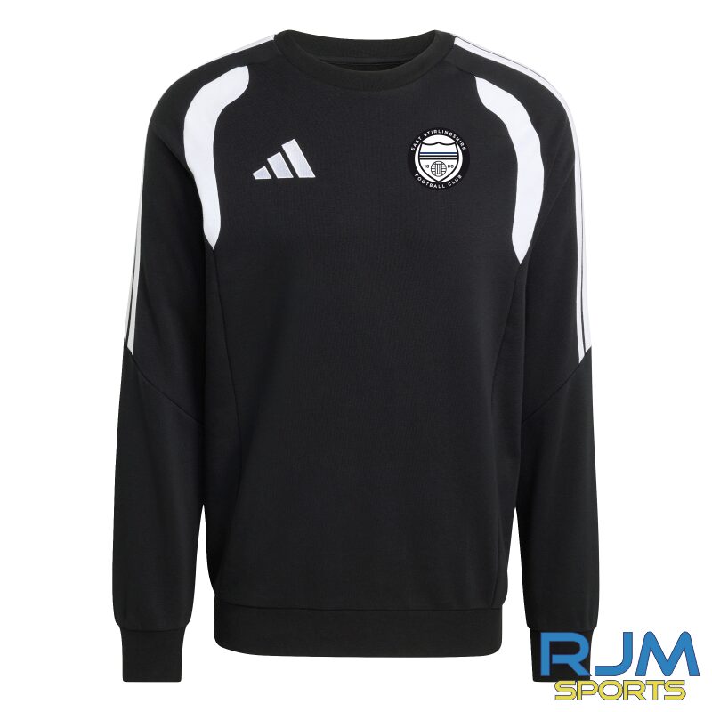 East Stirlingshire FC Adidas Tiro 26 League Sweat Crew Black